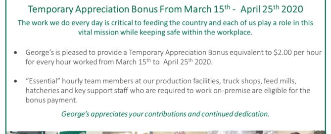 Temporary Appreciation Bonus